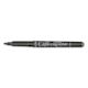Manuscript CalliCreative Italic Marker - Metallic Sliver, 2.5 mm, Medium Point with cap off