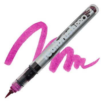 Open in modal - Karin Realbrush Pro Marker - Red Lilac, swatch and marker