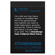 Legion Stonehenge Aqua Black Heavy Watercolor Mini Pad