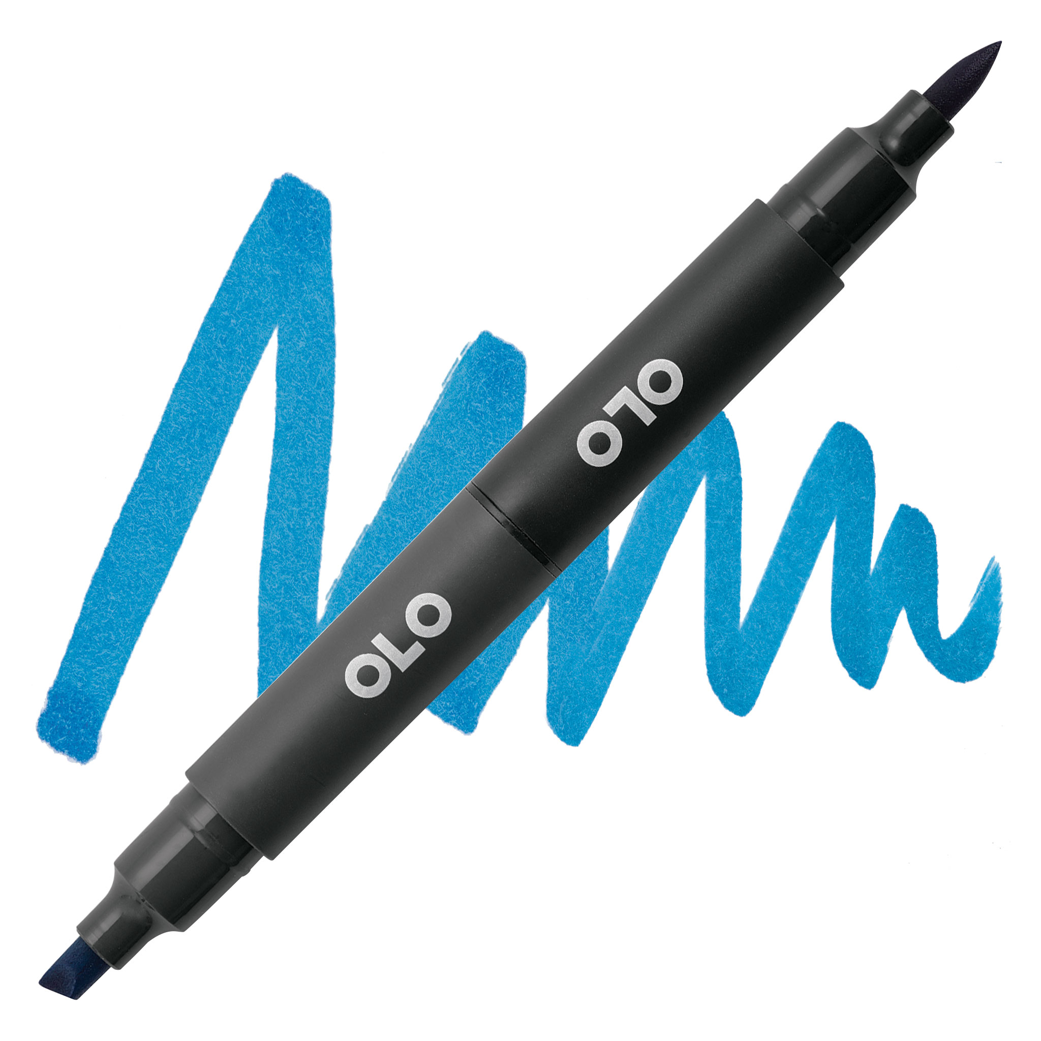 Olo Chisel-Tip Half Marker - B2.6 Azure