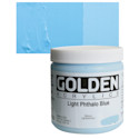 Golden Heavy Body Artist Acrylics - Light Phthalo Blue, 8 oz
