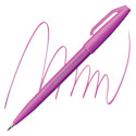 Pentel Arts Brush Tip Sign Pen - Pink Purple