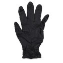 SemperForce Black Textured Nitrile Gloves, Box of 100 - Medium