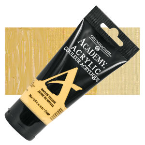Grumbacher Academy Acrylics - Naples Yellow, 75 ml tube