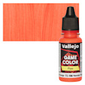 Vallejo Game Color Acrylic Paint - Fluorescent Orange, 18 ml