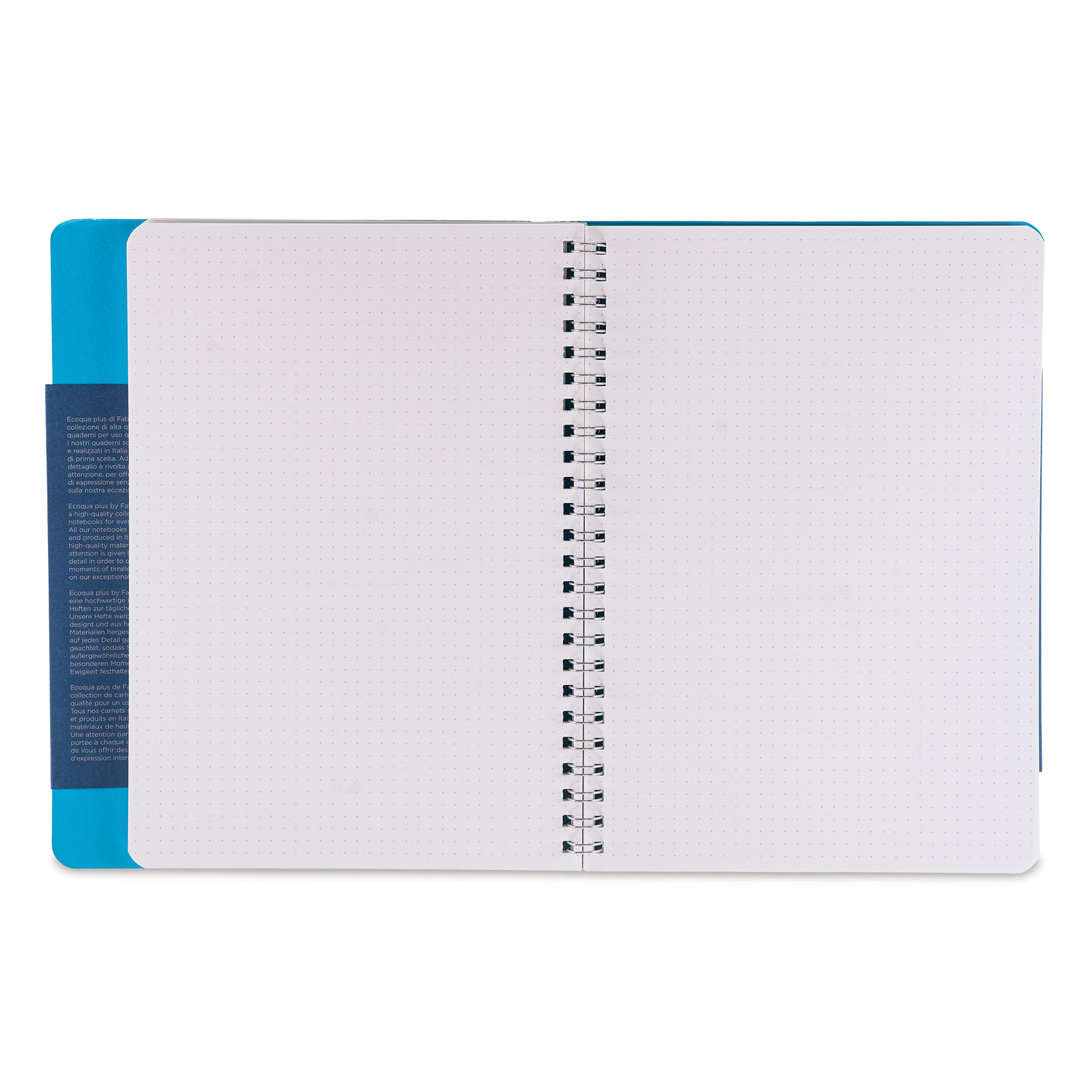 Ecoqua Plus Turquoise Dotted Journal