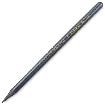 Koh-I-Noor Progresso Woodless Graphite Pencils Set - Single Woodless Pencil shown at angle