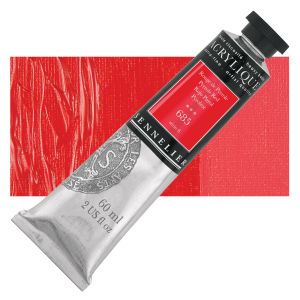 Sennelier Extra-Fine Artist Acryliques - Pyrrole Red, 60 ml tube