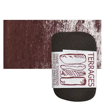 Open in modal - Townsend Terrages Pastel - Napthol Red Mix pastel and swatch