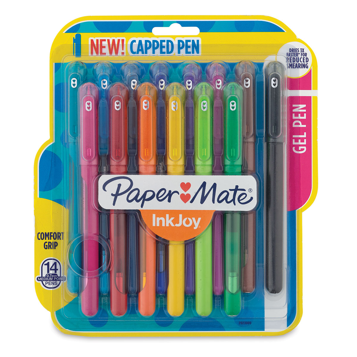 Papermate Inkjoy 100 Capped Ballpoint Pen - Medium - Assorted