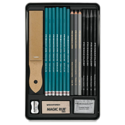General Pencil Drawing & Sketching Pencil Kit No. 20 ~ 21 items Incl. New  Sealed