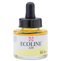 Ecoline Liquid Watercolor with Dropper - Pastel Yellow , jar