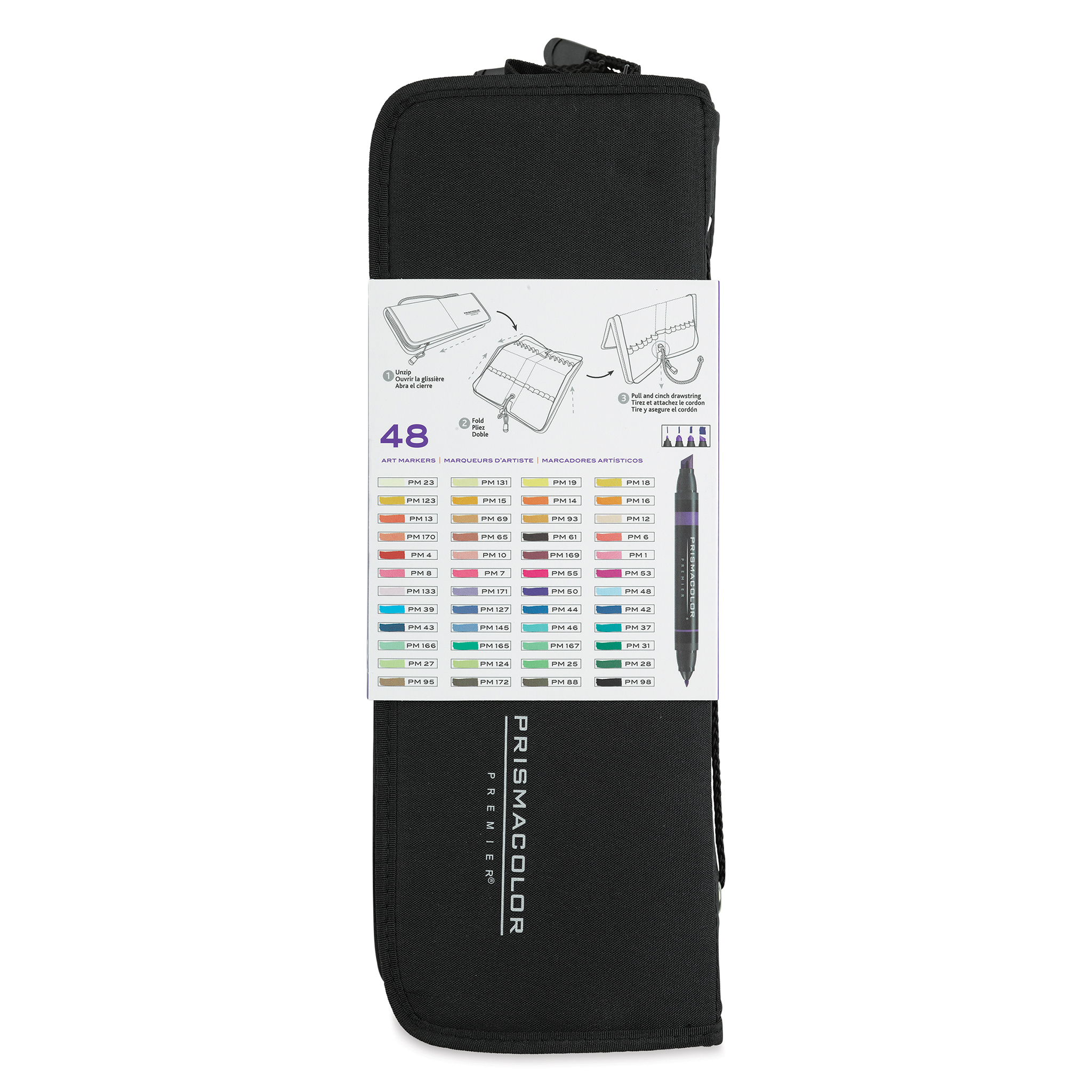 Prismacolor Premier Dual-Ended Art Marker Set - Primary/Secondary Colors,  Set of 12