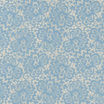 Open in modal - Elan Transfers Underglaze Transfer Sheet - Floral Lace, Turquoise - close-up