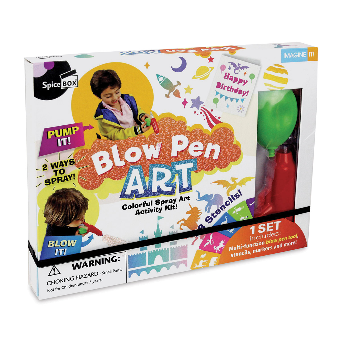 SpiceBox Children's Activity Kits for Kids Creative Coloring
