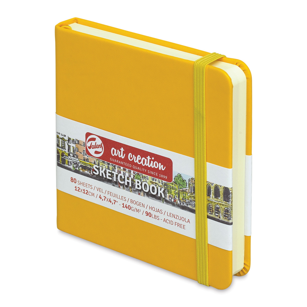 Sketchbook Golden Yellow 21 x 29.7 cm 140 g 80 Sheets