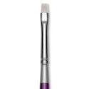 Silver Brush Silver Silk 88 Synthetic Brush - Short Handle, Chisel Blender