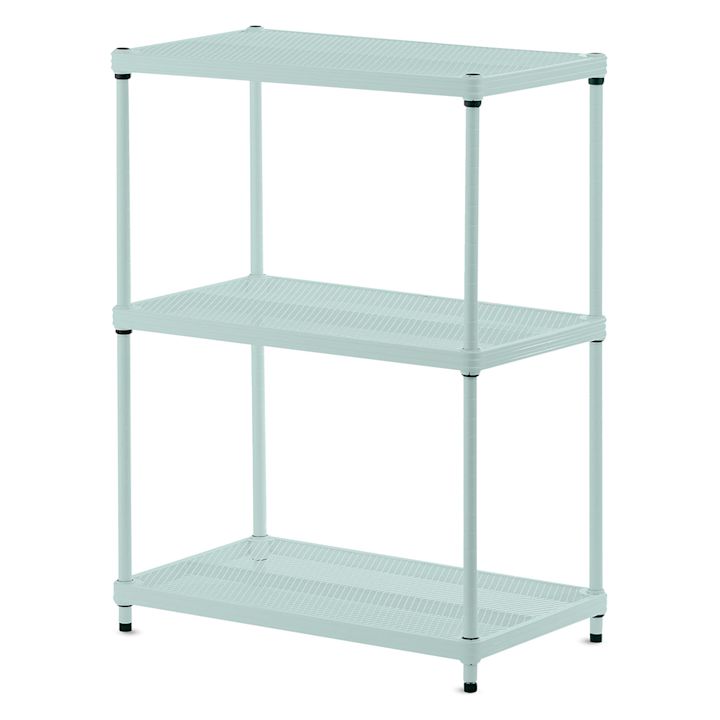 Design Ideas MeshWorks Shelving Units Sage, 3Tier BLICK Art Materials