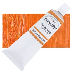 CAS AlkydPro Fast-Drying Alkyd Oil Color - Cadmium Orange, 70 ml tube