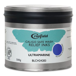 Cranfield Caligo Safe Wash Relief Ink - Ultramarine, 500 g