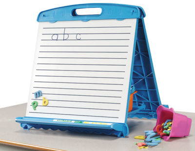 Tabletop Easel - One side of easel showing horizontal lines