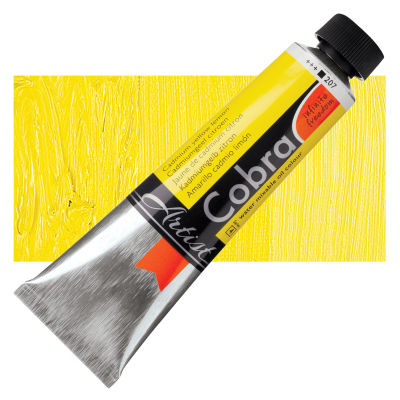 Royal Talens Cobra Water Mixable Oil Color - Cadmium Yellow Lemon, 40 ml tube