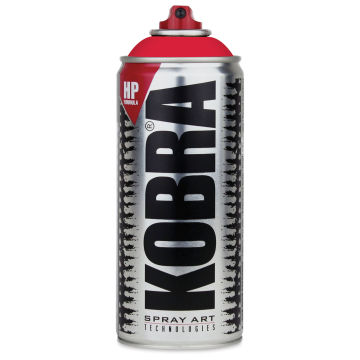 Kobra High Pressure Spray Paint - Venom Red, 400 ml
