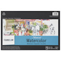 Canson Montval Watercolor Pad -  10" x 15", Tape Bound, 12 Sheets