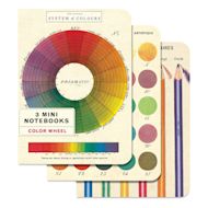 Cavallini Color Wheel Mini Notebooks