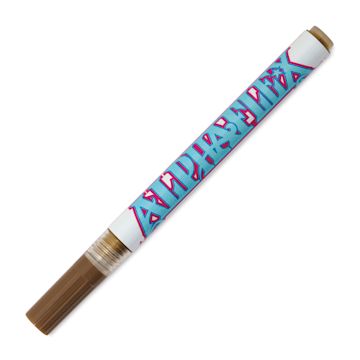 Open in modal - Alpha6 AlphaFlex Textile and Leather Paint Marker - Brown, 1 mm