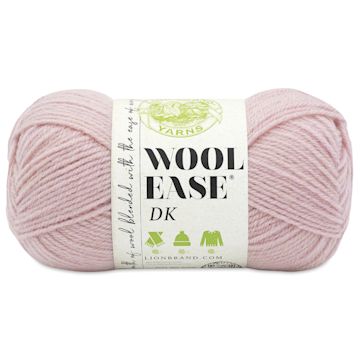 Open in modal - Lion Brand Yarn Wool-Ease DK Yarn - Pink, 232 yds