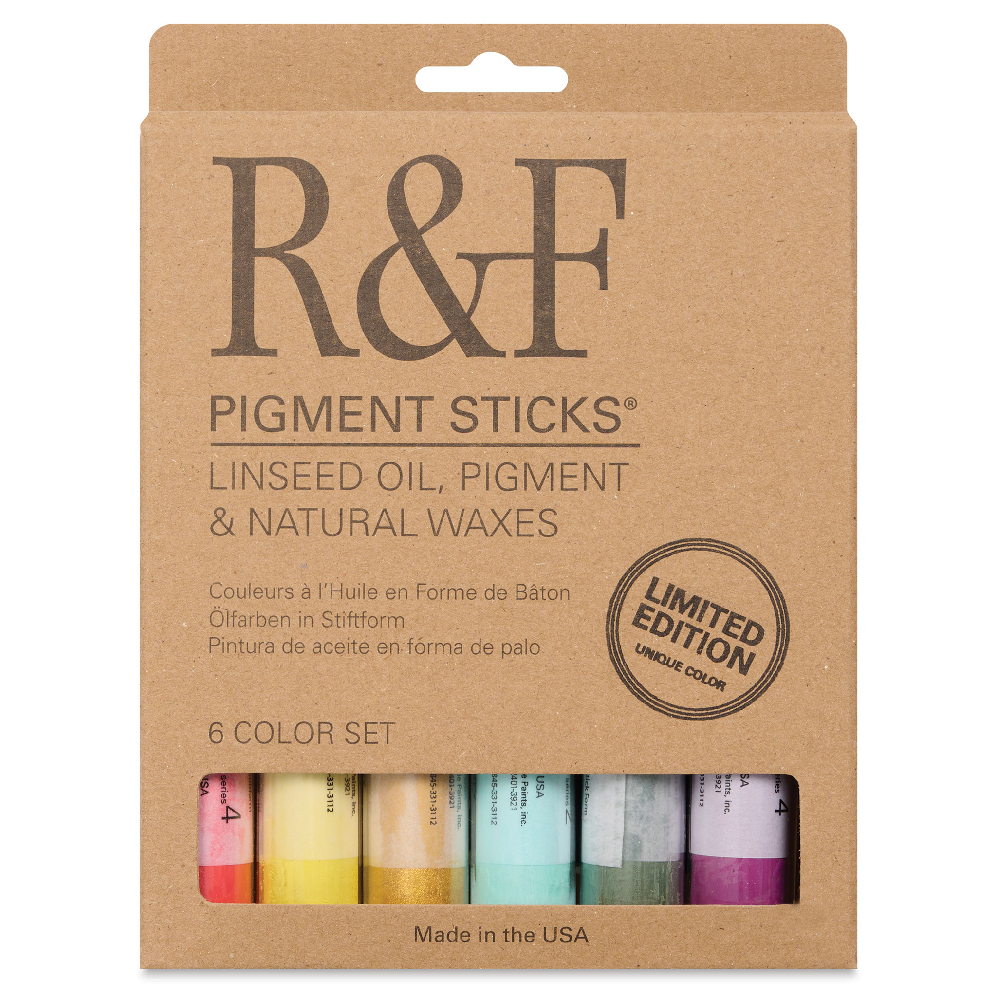 R&F Pigment Sticks - Limited Edition Holiday Colors Set