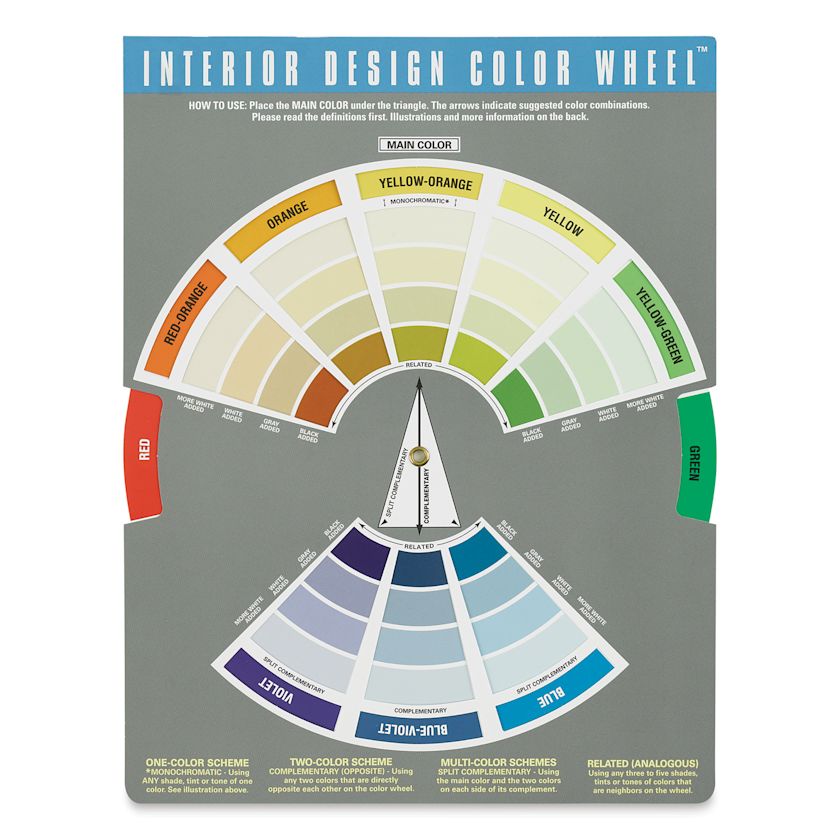 Interior Design Color Wheel | BLICK Art Materials