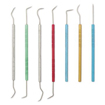 Open in modal - Enkay Dental Picks with Colored Handles - Set of 7