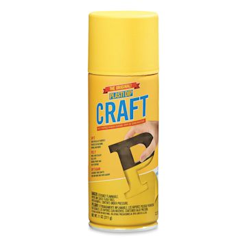 Open in modal - Plasti Dip Craft Spray Paint - Front of Lemon Yellow Spray can 