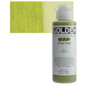Golden Fluid Acrylics - Green Gold, 4 oz bottle
