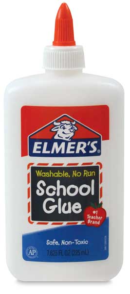 Elmer's Washable School Glue - 4 oz, White