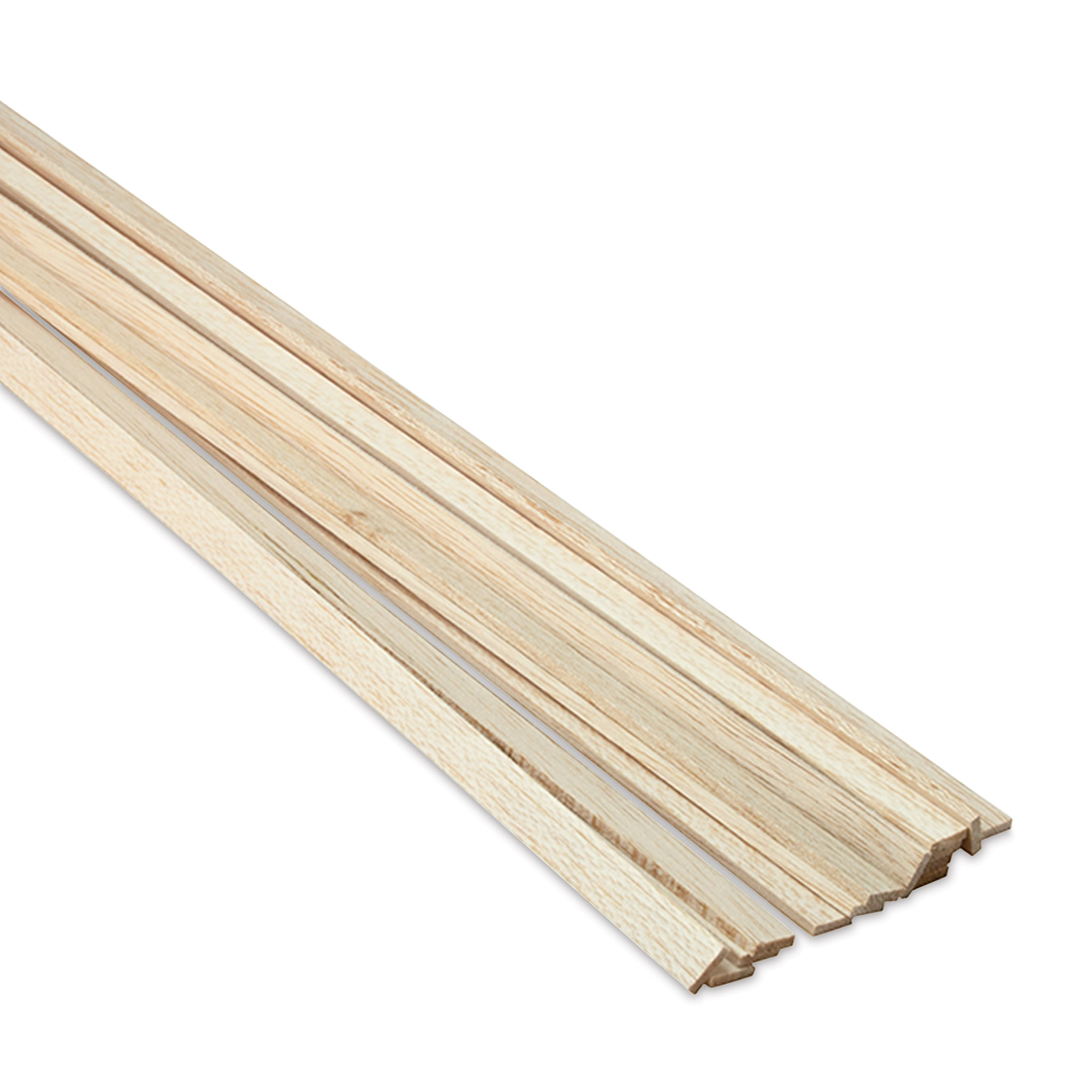 Midwest Products Balsa Wood Strips - 15 Pieces, 1/8 x 1/2 x 36
