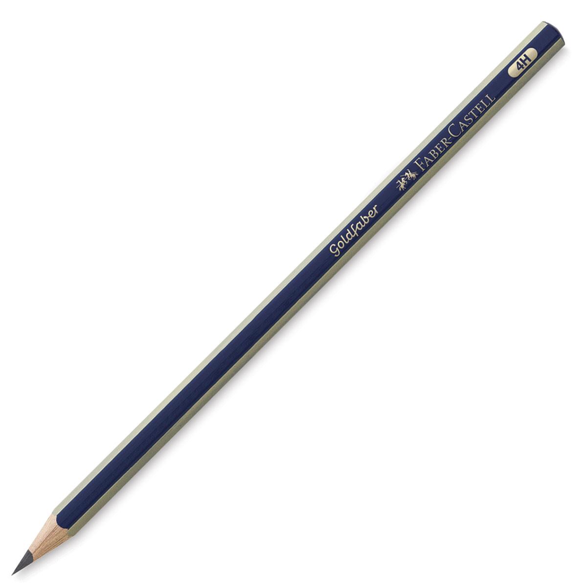 Карандаш графит goldfaber 1221 4h fc112514_4h faber-castel (4005401125143)