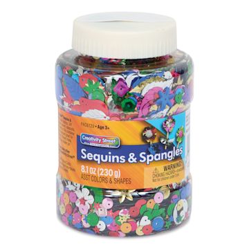 Open in modal - Creativity Street Sequins and Spangles - Shaker Jar