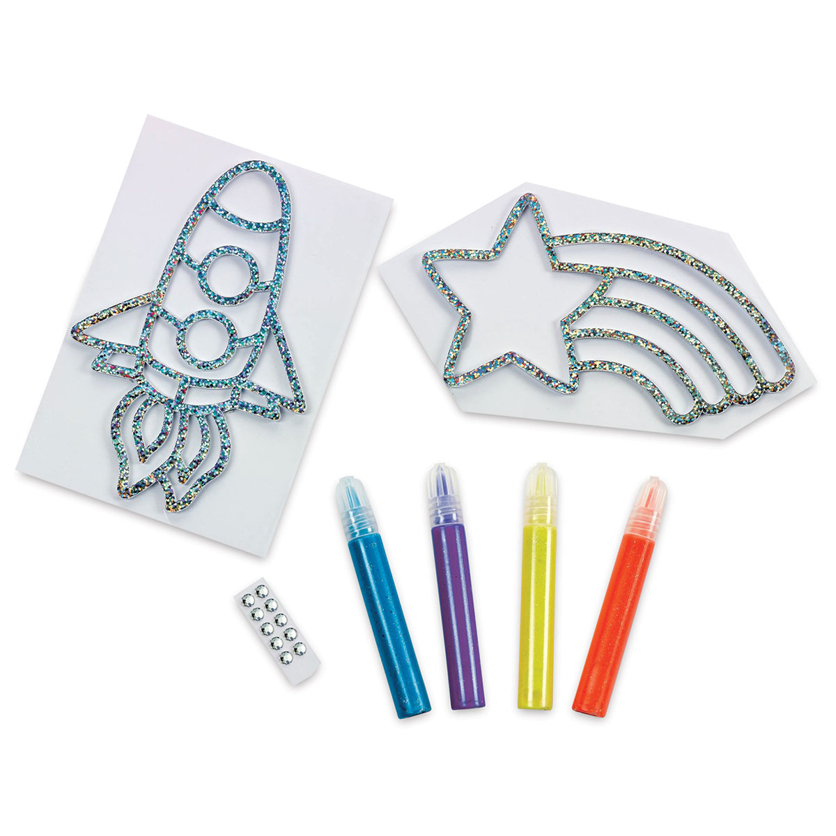 Faber-Castell creativity for Kids Window Art Outer Space - create Your Own  Window Art, Suncatcher Kits for Kids, Space Toy Stocking Stuffers f