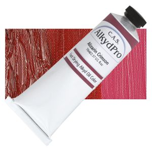 CAS AlkydPro Fast-Drying Alkyd Oil Color - Alizarin Crimson, 70 ml tube