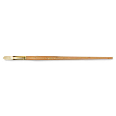 Raphael Extra White Bristle Brush - Filbert, Long Handle, Size 10