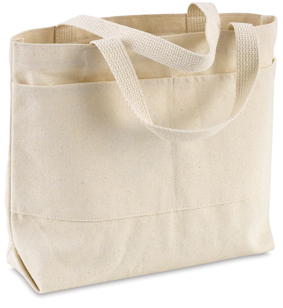 Tote Bag - SMALL - Canvas White - 26cm x 34cm - Short Handles | Longforte –  Longforte Trading Ltd