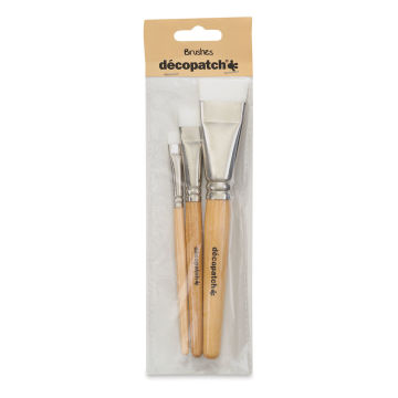 Décopatch Nylon Brush Set - Front of package
