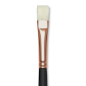 Blick Masterstroke Interlocking Bristle Brush - Bright, Long Handle, Size 6