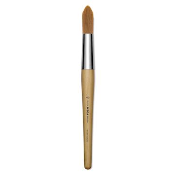 Open in modal - Blick Mega Golden Taklon Brush - Mega Round, Short Handle, Size 40