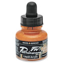 Daler-Rowney FW Acrylic Pearlescent Liquid Acrylic Artist's Ink - oz, Birdwing Copper