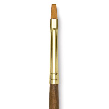 Open in modal - Blick Studio Decorative Brush - Flat, Short Handle, Size 2 close up