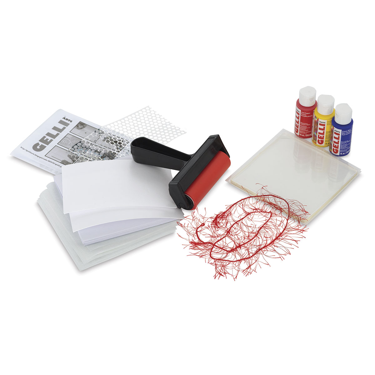Gelli Arts Stamping and Printing Kit - Monoprinting/Gel Printing/Card  Making